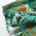 thumbnail image 4 of EnJoCho Children's Fashion Shirts Boys Lapel Tropical Botanical Print Single Cardigan Beach Shirt Child Boy Girl Trendy Tops For Summer Spring 13-18 Months, 4 of 9