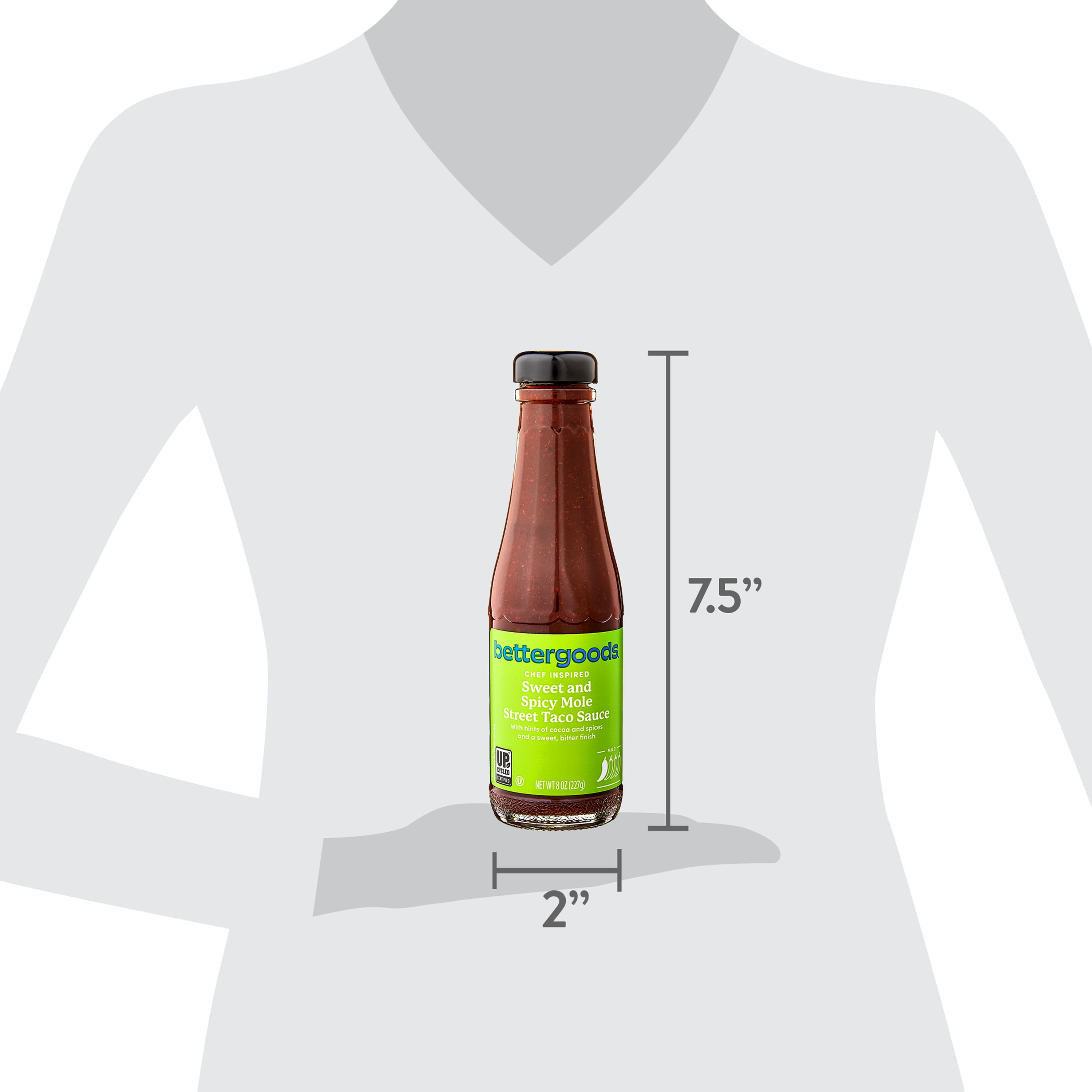 bettergoods Sweet and Spicy Mole Street Taco Sauce, 8 oz