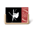 thumbnail image 1 of Skateboarding Black Sport Outline Desk Calendar Desktop Decoration 2023, 1 of 3