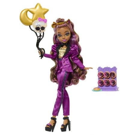 Monster High Clawdeen Wolf Fashion Doll in Monster Ball Party Fashion with Accessories, Collectible