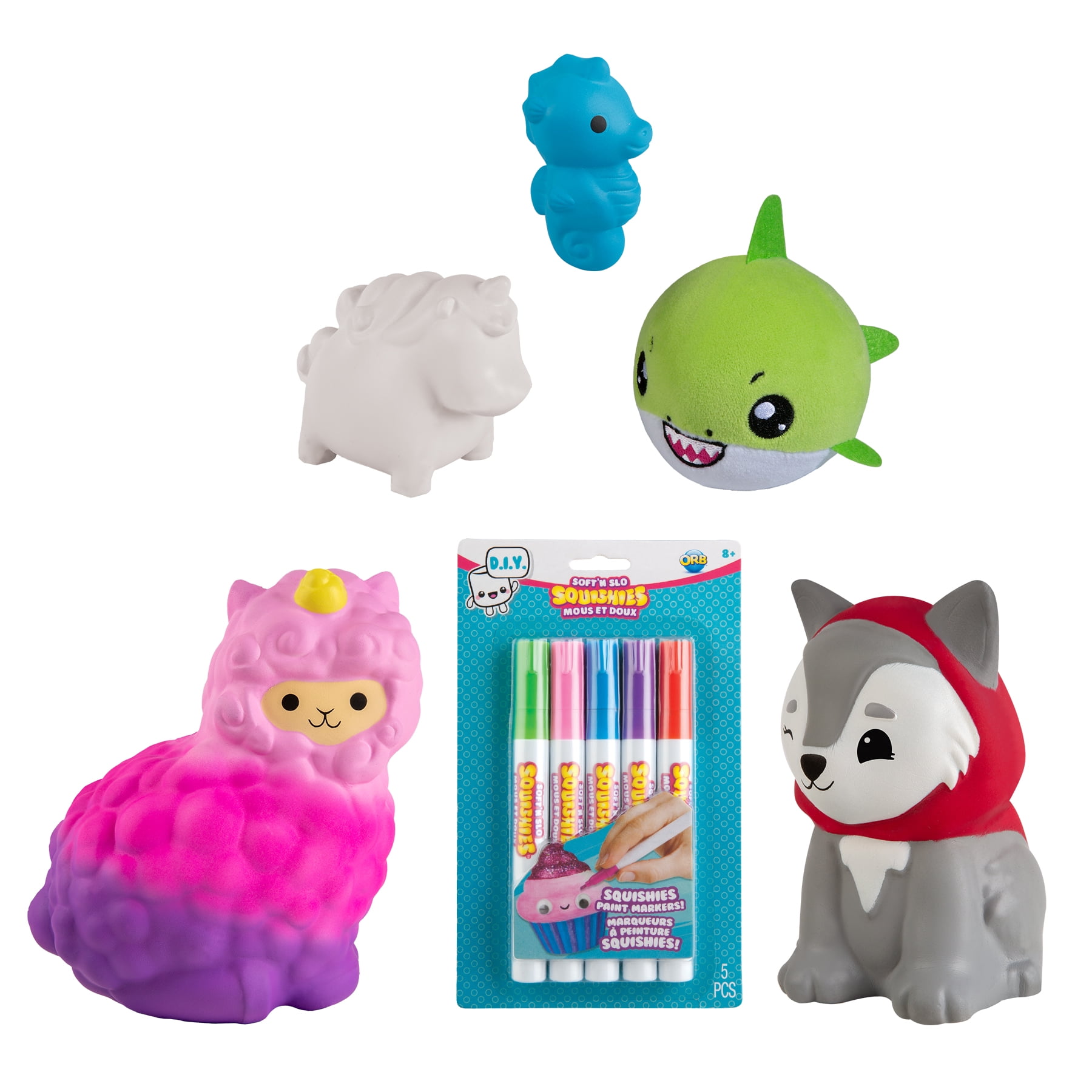 Soft'n Slo Squishies Fidget Toy Variety Bundle