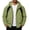 Army Green, variant on longantii Men's Waterproof Jackets Cozy Windbreaker Turndown Collar Rain Coat Long Sleeve Hooded Coat Relaxed Fit Spring Fall Fishing Streetwear Gray M