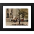 thumbnail image 2 of Isidore Pils 24x18 Black Modern Framed Museum Art Print Titled - Artillery Camp Place De La Bourse, June 4, 1871. (1871), 2 of 5