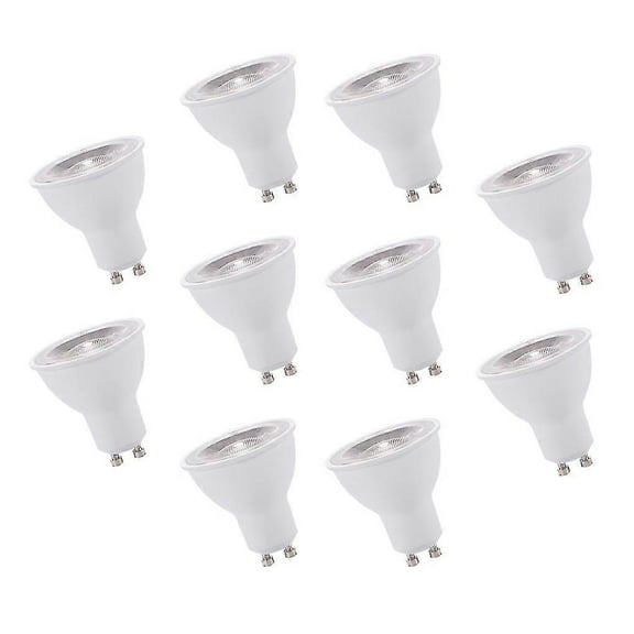 10 Pcs Gu10 7w Led Spot Light 500 Lumen 220v Spotlight Bulb Home