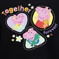 thumbnail image 3 of CafePress - Peppa Pig: Together Forever! - Kids Sweatshirt, Youth Crew Neck Sweatshirt, 3 of 4