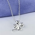 thumbnail image 2 of Women's Entity Four-leaf Clover Pendant Necklace, 2 of 2