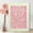 Pink, variant on Personalized Name Thank You Card Papercut Flower Bouquet With Colored Paper Inlay For Greeting Handwriting