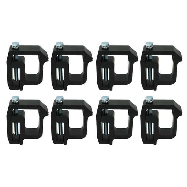 Truck Bed Clamps, Heavy Duty Design Rustproof Long Durability High Hardness Aluminum Truck