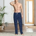 thumbnail image 3 of Cauagu Tennis Racket Mens Pajama Pants Sleep & Lounge Pants,PJ Bottoms with Pockets-X-Large, 3 of 7