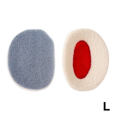 

2pcs Men Women Polyester Ear Muffs Portable Soft Winter Warm Band Less