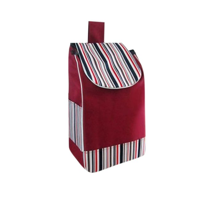 LEEYNEER Shopping Bag Replacement Bag Reusable Backup Trolley Foldable For Shopping Cart Fold Up Hand Truck Utility Cart Home Textile Storage One Size