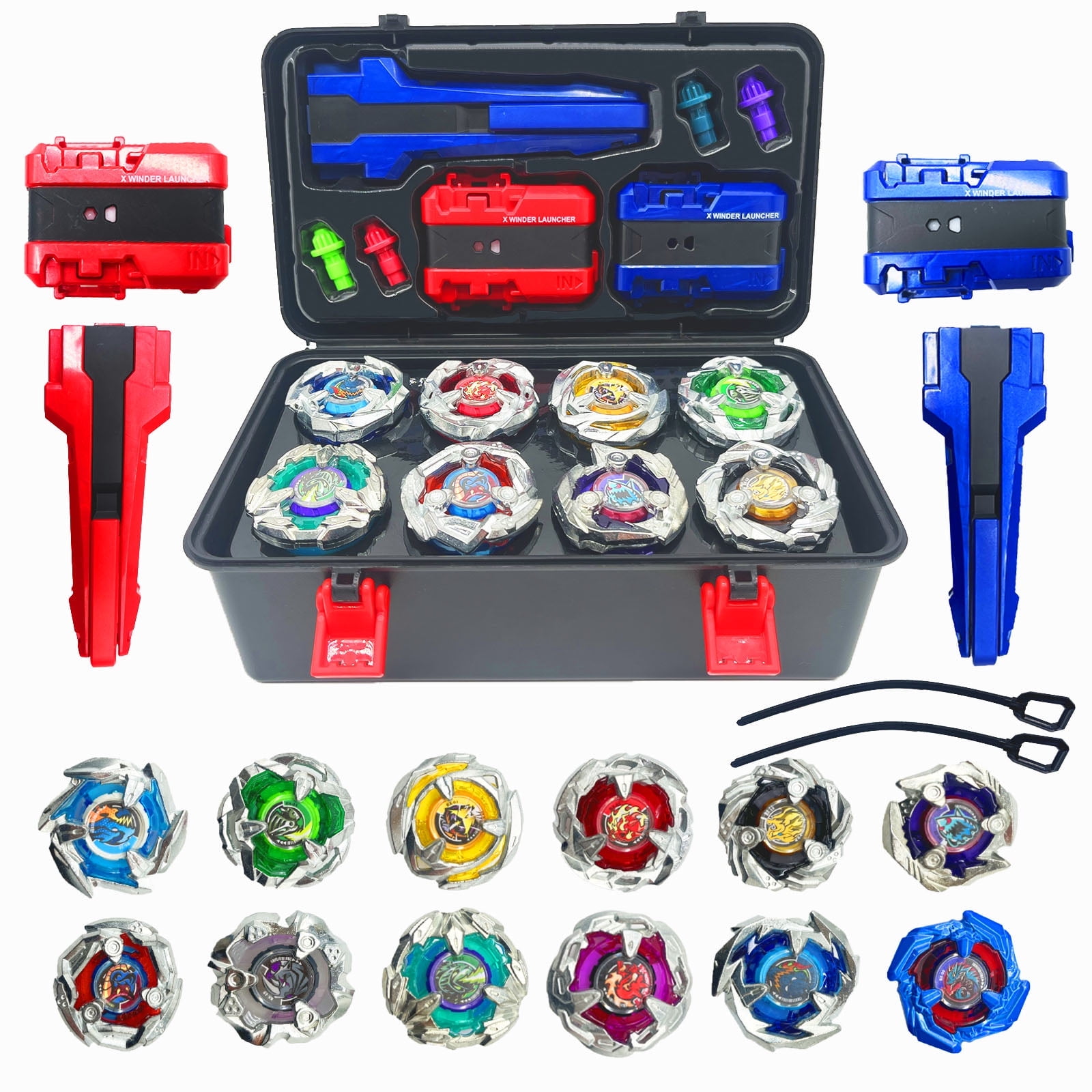 Beyblade Premium 12 Pack Random Battling Tops Collector Set Beyblade Premium 12 Pack Random Battling Tops Collector Set