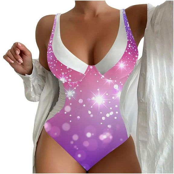 BeAi Swimsuit for Women Over 60 Plus Size Womens Bathing Suits 2 Piece High Waisted Tan Through Swimwear Women One Piece Sexy Beachwear Outfits for Women Halter Tankini Previous Orders