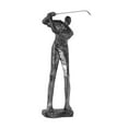 thumbnail image 4 of jicheng Golfing Statue Golfer Sculpture Christmas Ornament Decoration Resin Figurine D, 4 of 9