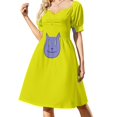 thumbnail image 2 of Rugrats Kimi Finster Cat Vestido de manga corta Vestidos de verano para mujer vestidos de moda para mujer, 2 of 7