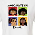 thumbnail image 3 of Encanto - Magic Awaits You Panels - Juniors Cropped Cotton Blend T-Shirt, 3 of 5