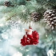 thumbnail image 3 of 2 adornos de plástico para árbol de Navidad, decoración para árbol de Navidad, adornos navideños, decoración para árbol de Navidad, 3 of 5