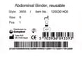 thumbnail image 5 of Brava Ostomy Support Belt Small, 29 to 32 Inch Waist, White 12003, 1 Ct, 5 of 6
