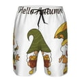thumbnail image 3 of Pofeuu Hello Autumn Prin Men's Swim Trunks Quick Dry Bathing Suit Swimming Board Shorts Mesh Lining Beach Swimwear-XX-Large, 3 of 6