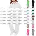 thumbnail image 4 of Girls Boys Sweatsuit 2 Piece Outfits Hooded Sweatshirt and Sweatpants Fleece Lined Tracksui𝘁 Plain Athletic Jogger Sets Warm, 4 of 5