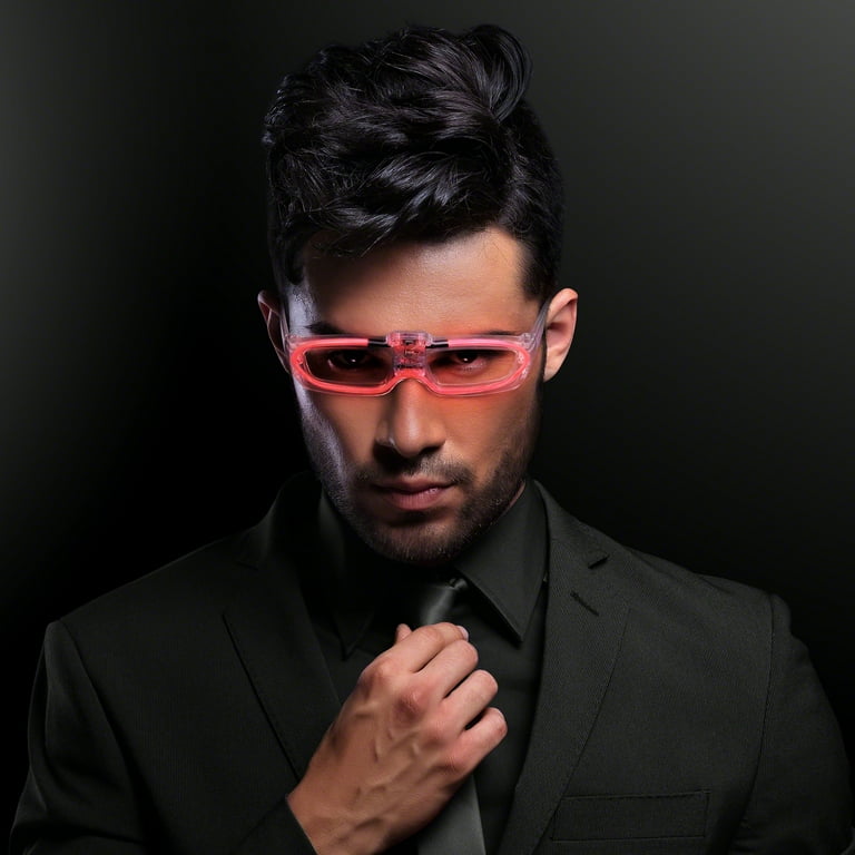 80s Style Party Shades With Sound Activate LED Lights Walmart