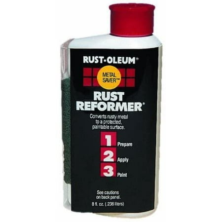 Rust-Oleum Rust Reformer - Gloss Finish - 8-Ounce, Black