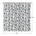 thumbnail image 5 of Cottagecore Fungi Waterproof Shower Curtain, Machine Washable Fabric with Hooks, Boho Woodland Mushroom and Whimsical Mushroom Bathroom Shower Curtain, 5 of 5