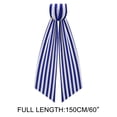 thumbnail image 3 of Valentine's Day Wreath Sash 60 Inch - Striped Polyester Ribbon for Front Door Decor, Wedding Bridal Shower Garland, and DIY Home Party Supplies - Romantic Holiday Accent, 3 of 7