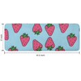 thumbnail image 7 of Red Strawberry Plants Blue Pattern Kitchen Rug Mat,Kitchen Runner Rugs Non Skid Washable,Decorative Kitchen Floor Mats for Kitchen,Sink,Laundry,17"x47.2", 7 of 7