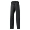 thumbnail image 3 of Akiihool Mens Casual Pants Men's Straight Fit Resistant Flat Front Chino Pant (GY1,L), 3 of 5