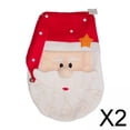 thumbnail image 1 of 2x Cubierta de Asiento de Inodoro de Lujo, Navidad, Tapete Rojo, Adorno, Suministros, Cubierta de Tapa, para Fiesta de Festival de Decoración de Hotel 2 piezas, 1 of 8