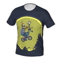 thumbnail image 2 of Simpsons Men's Short-Sleeve T-Shirt Summer Casual Tee Top Breathable Crewneck T-Shirt X-Large, 2 of 7