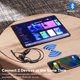 thumbnail image 5 of Auriculares Bluetooth de oído abierto LEVN con micrófono con cancelación de ruido, 5 of 7