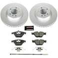 thumbnail image 2 of PowerStop Front Geomet Coated Brake Rotor and Pad Kit Fits: BMW Select Models CRK6058, 2 of 5