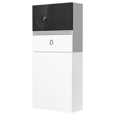 Feit Electric Plastic Wireless Smart Enabled Video Doorbell, White