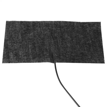 - Ashata 1 PCS Black 5V USB Carbon Fiber Heating Mat 20*10cm Mouse Pad Warm Blanket,Carbon fiber heating pad,USB Electric Cloth Heater