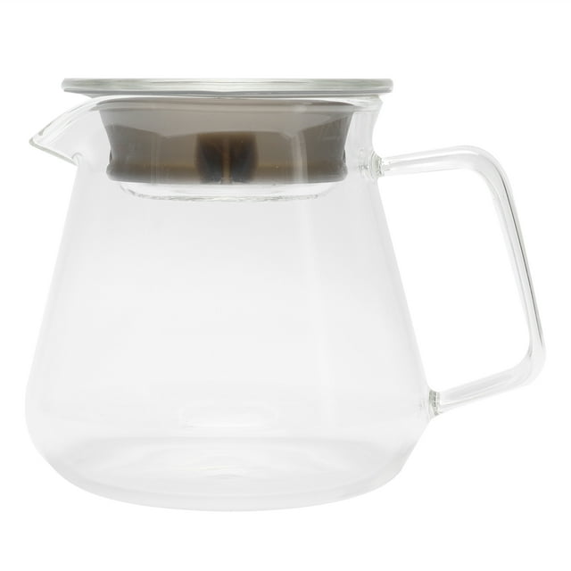 Glass Coffee Pot,Glass Pour Over Coffee Coffee Pot Glass Coffee Maker Sturdy Construction