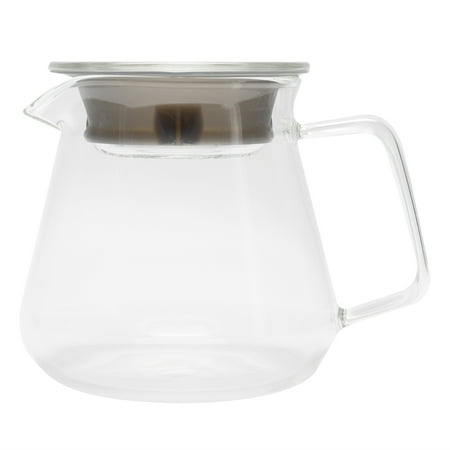 

Octpeak Glass Coffee Pot Glass Coffee Kettle Glass Coffee Maker Anti‑Scalding Kitchen Counter For Home Bar Office