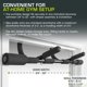 thumbnail image 2 of Barra de dominadas ProsourceFit Multi-Grip para marco de puerta de 61 a 81 cm, 2 of 6