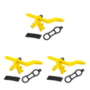 maskred Portable Bike Wheel Truing Stand Easy-to And Durable ABS 100 Brand To Hold Convenient And Practical Easy-to Yellow 3Set