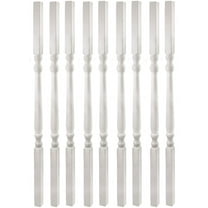 Plum Fittings Colonial Style Vinyl Railing Spindle Balusters 9 Pack 1 1/4" Sq x 34"