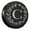 Classic monogram letter c, variant on KAKALAD Classic monogram letter h Spare Tire Cover Universal Vehicle Accessories Buckle Car Tools 14”in