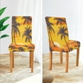 thumbnail image 5 of BZSMCE Chairs Slipcovers Dining Chair Covers Tropical Sunset Serenity Creative Pattern, 5 of 7