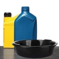 thumbnail image 2 of 2pcs Plastic Drip Tray For Oil Change Reusable Oil Catch Pan Easy To Clean Automotive Oil Drain Pan Black For Car Maintenance, 2 of 9