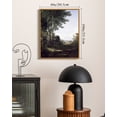 thumbnail image 4 of Drsoum Vintage Forest Pathway Wall Prints Classic Retro Farmhouse Rustic Decorations for Living Room Bedroom 8x10in Natural Framed, 4 of 6