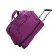 thumbnail image 3 of Rolling Duffel Bag Wheeled Luggage Trolley Bag with Heavy Duty Oxford Cloth for Men and Women Business Trips, 3 of 9