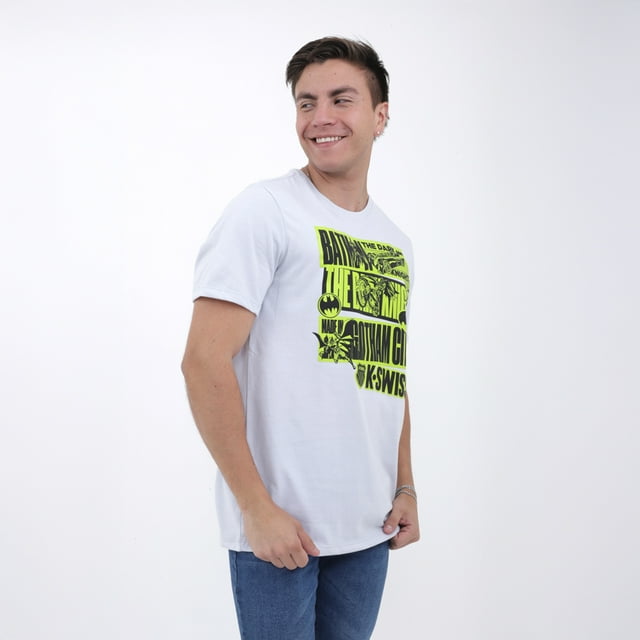 Playera Hombre K-Swiss NEON Color Gris