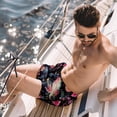 thumbnail image 2 of luoweisi Men's Beach Shorts Quick Dry Swim Trunks with Mesh Lining Unicorn XL, 2 of 5