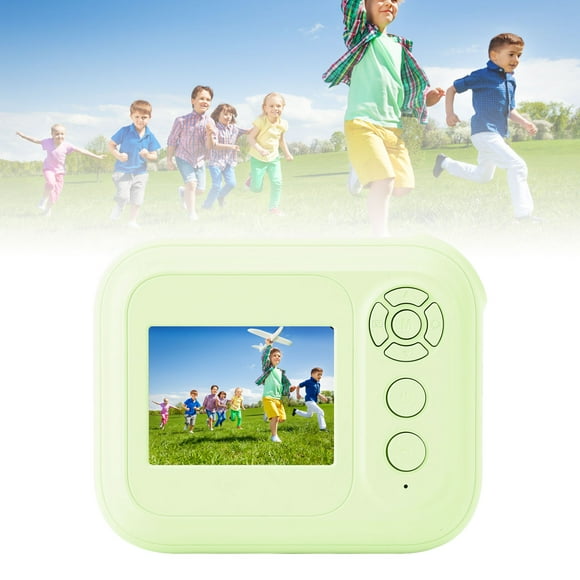 Kids Instant Print Camera 1080P HD with 6X Zoom 48MP Digital Camera for Boys Girls Age 3-12 Instant Photo Printer, with 20 Frames 5 Filters MP3 Games