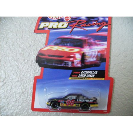 Hot Wheels Pro Racing 1997 david green caterpillar #96